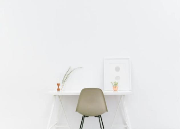 Oak writing desk